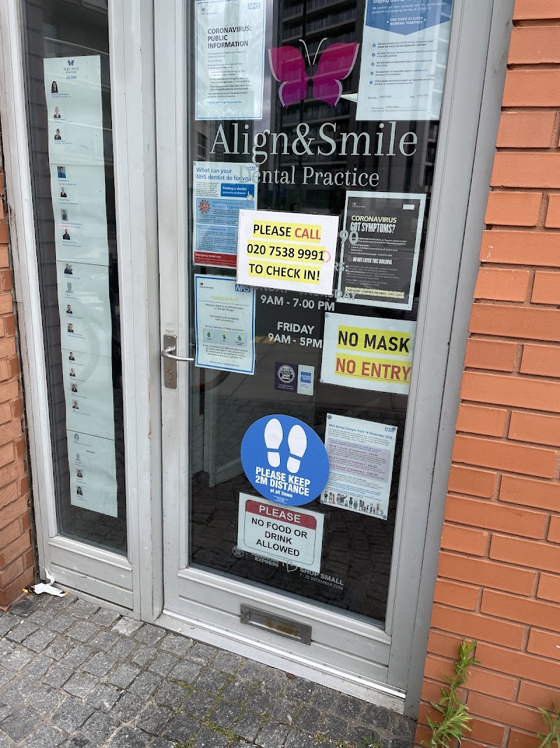 Align & Smile Dental Centre Canary Wharf